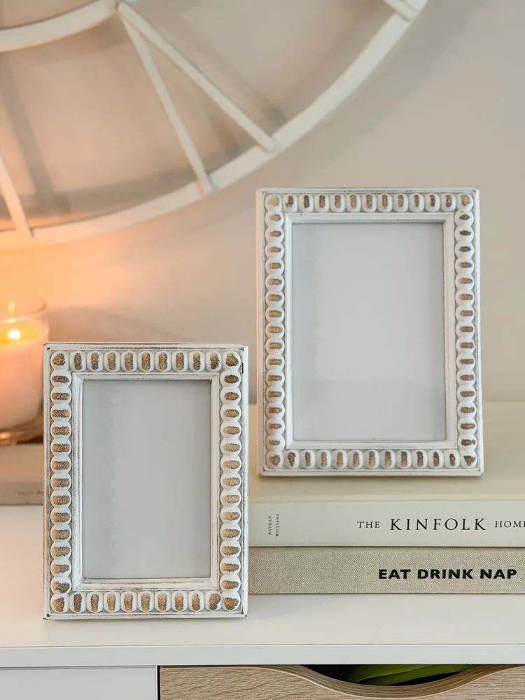 Rustic wooden photo frame – available in two sizes