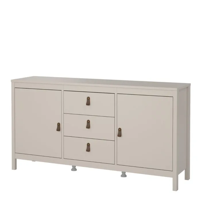 Loft Sideboard 2 Doors + 3 Drawers in Cashmere
