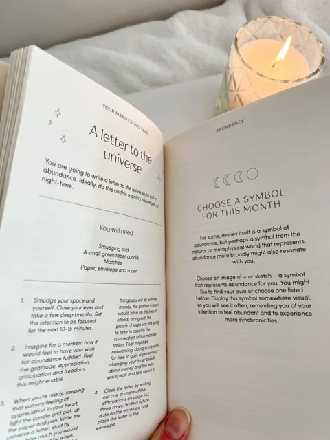 Your manifesting year – hardback book
