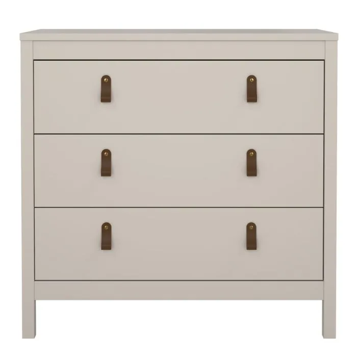 Loft Three drawer chest in Cashmere