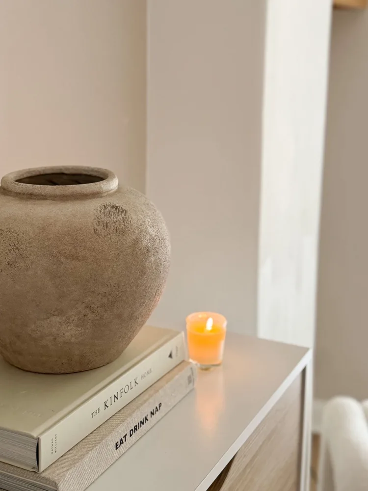 Statement stonewares farmhouse vase
