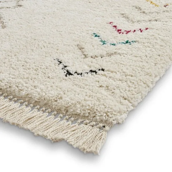 Boho arrow pattern multi coloured rug – 3 sizes